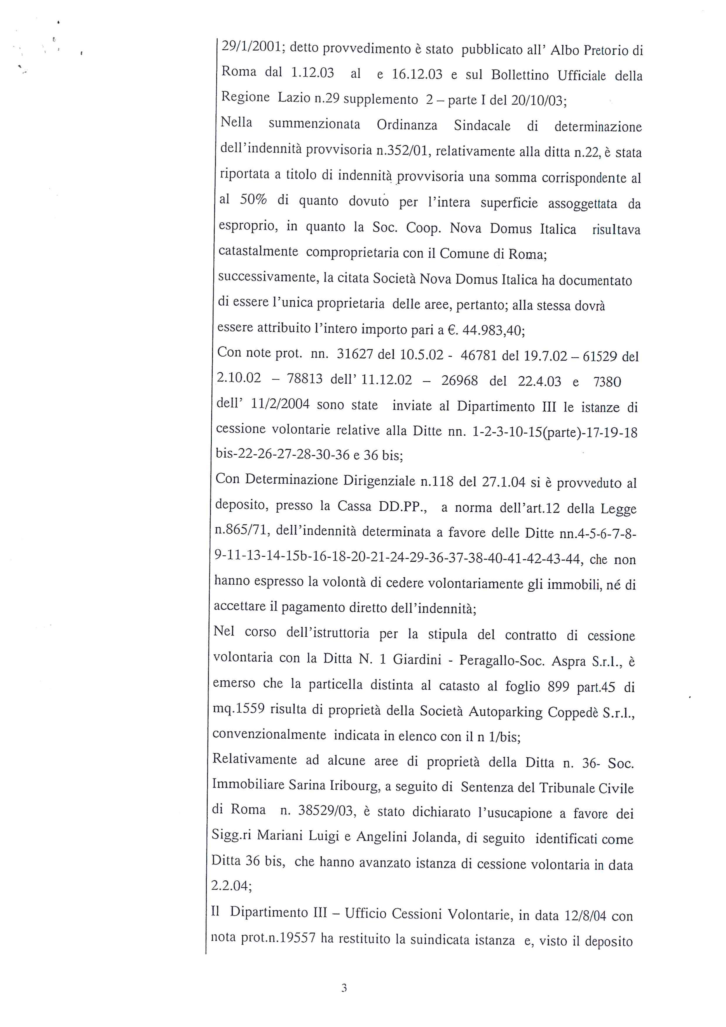 2005 Decreto esproprio Veltroni 10