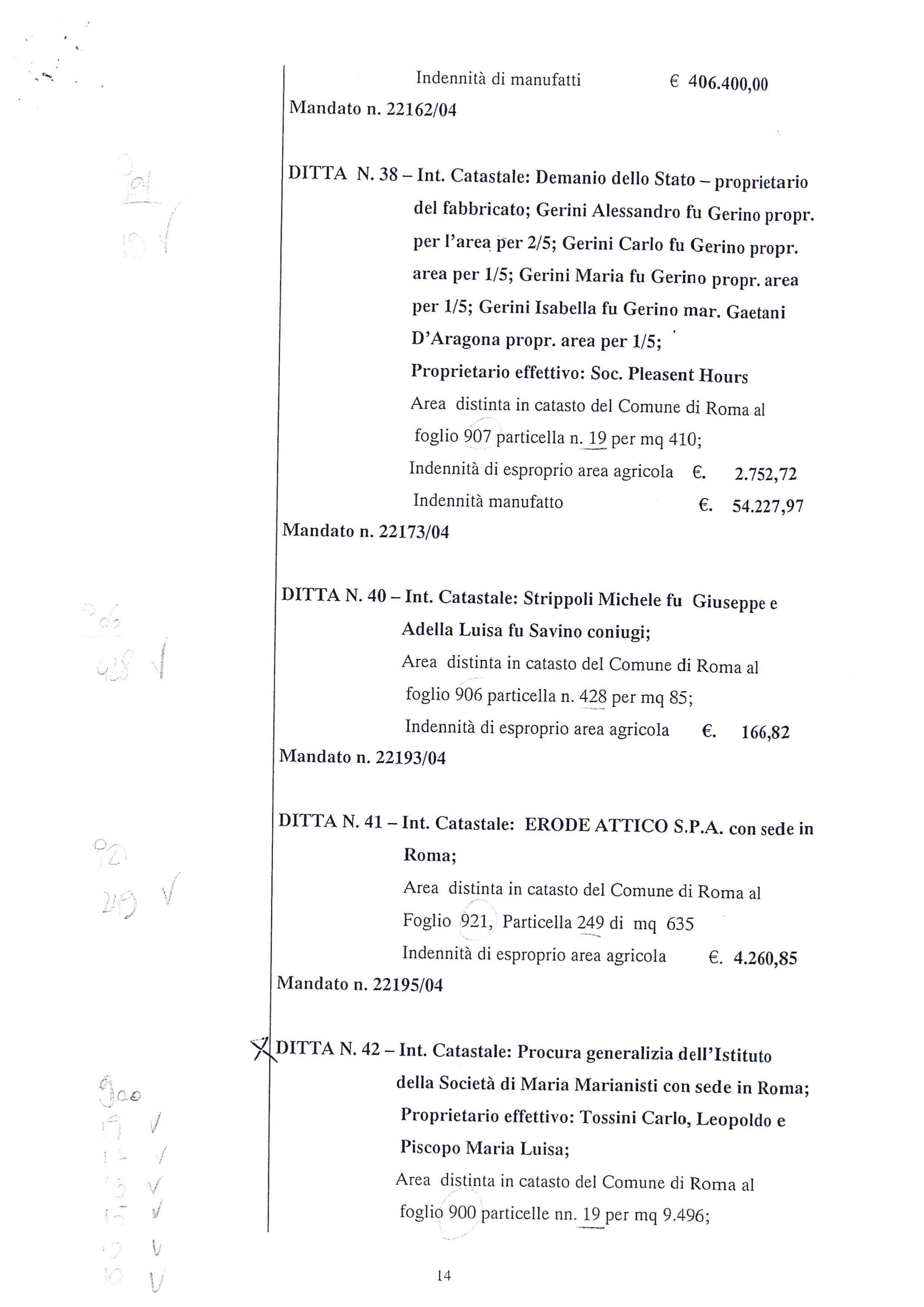 2005 Decreto esproprio Veltroni 5