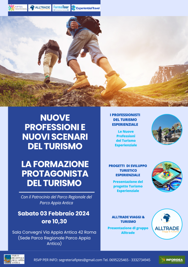 Nuove Professioni e Nuovi Scenari del Turismo