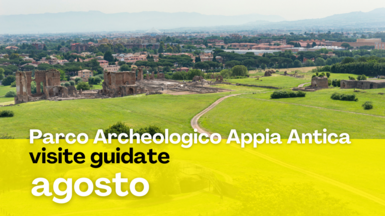 Le visite guidate di agosto nel Parco Archeologico dell'Appia Antica