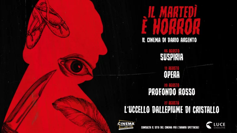 Ad agosto 2024 nei cinema Il Martedì è Horror