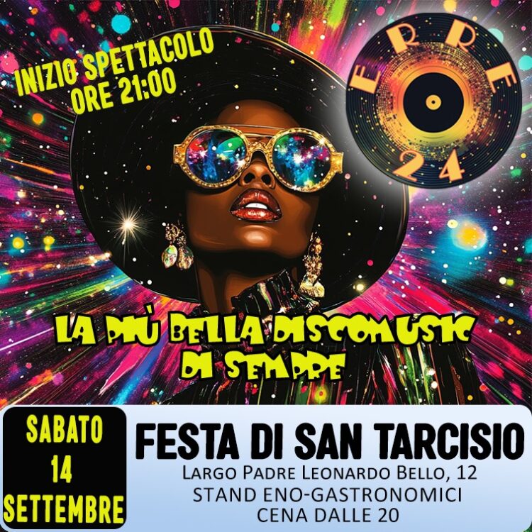 Sabato 14 SETTEMBRE -