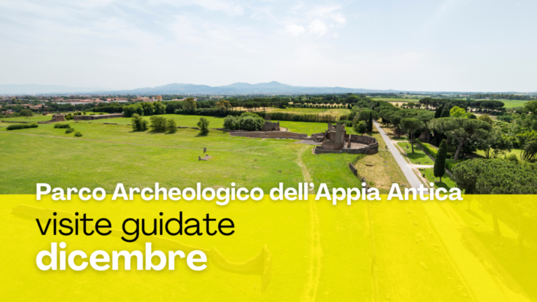 Visite guidate curate dal personale del Parco Archeologico dell'Appia Antica per scoprire in compagnia i siti anche nel mese di dicembre.