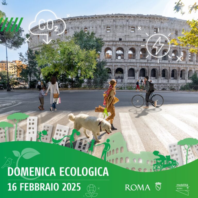 Domenica 16 febbraio 2025 stop ai veicoli a motore endotermico entro la ZTL fascia verde nelle fasce orarie 7:30-12:30 e 16:30-20:30. 