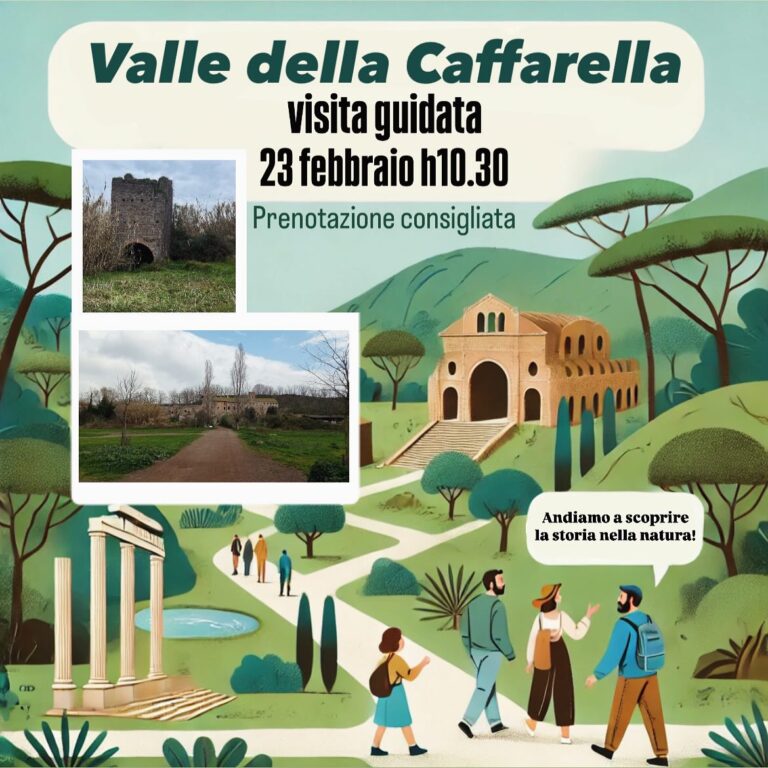 Visita guidata alla Valle della Caffarella - 23 febbraio ore 10:30