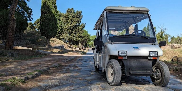 Tour in Golf Cart, Visita sull'Appia Antica